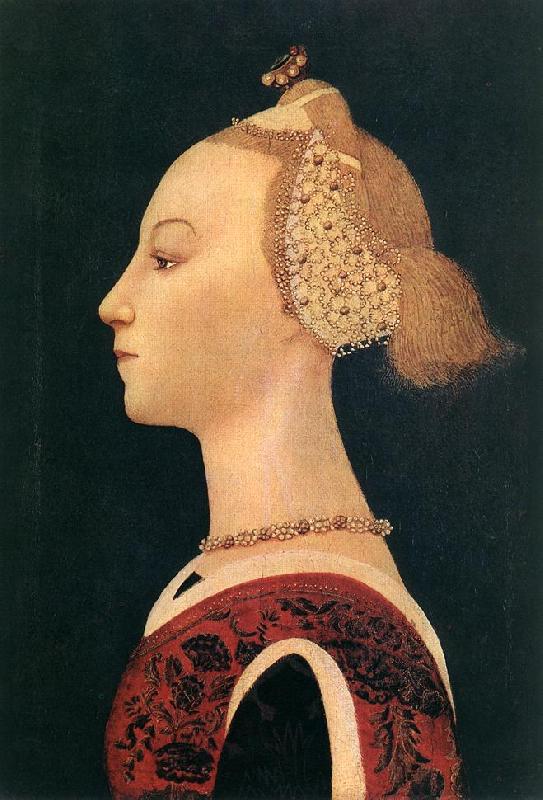 UCCELLO, Paolo Portrait of a Lady at